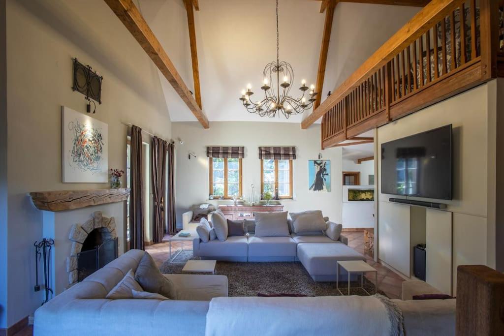 7 Bedroom Secluded Villa Close To Prague Říčany 외부 사진